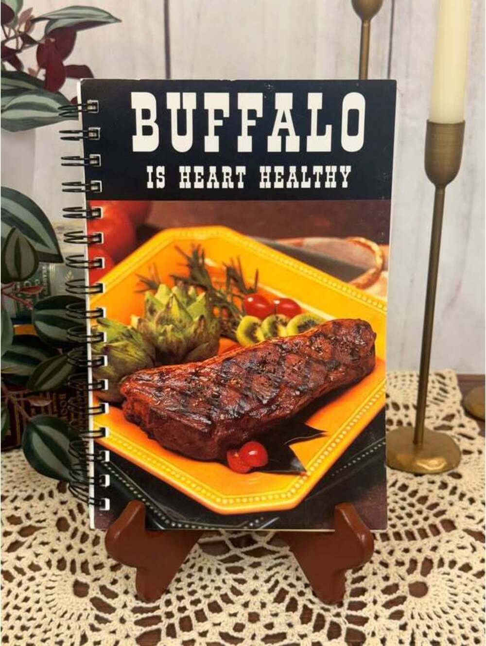 Buffalo Is Heart Healthy Cookbook 2000 National Buffalo Foundation Bison